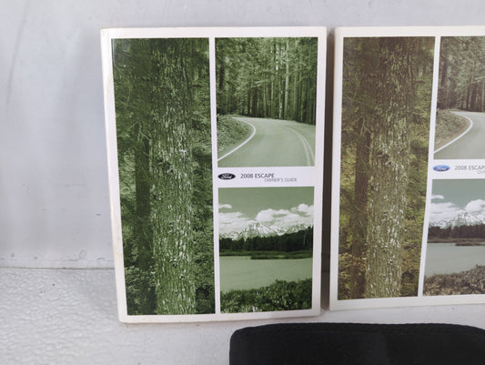 2008 Ford Escape Owners Manual Book Guide OEM Used Auto Parts