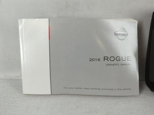 2016 Nissan Rogue Owners Manual Book Guide P/N:T00UM-JM03D OM16EA 0T32U2 OEM Used Auto Parts