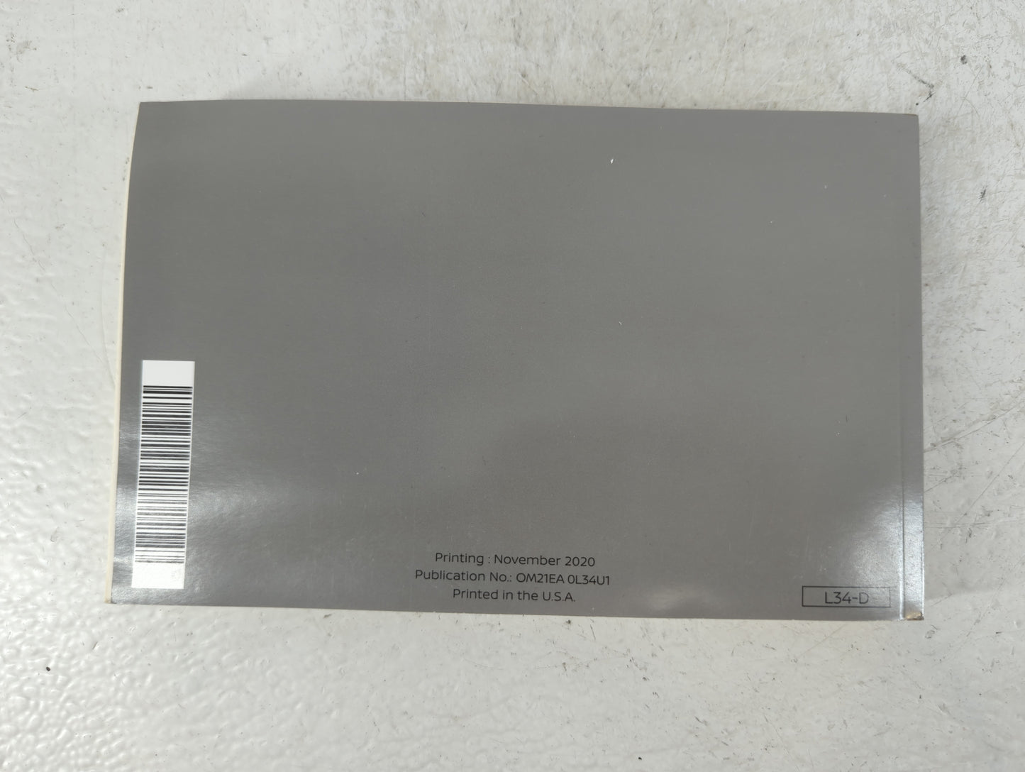 2021 Nissan Altima Owners Manual Book Guide OEM Used Auto Parts - Oemusedautoparts1.com