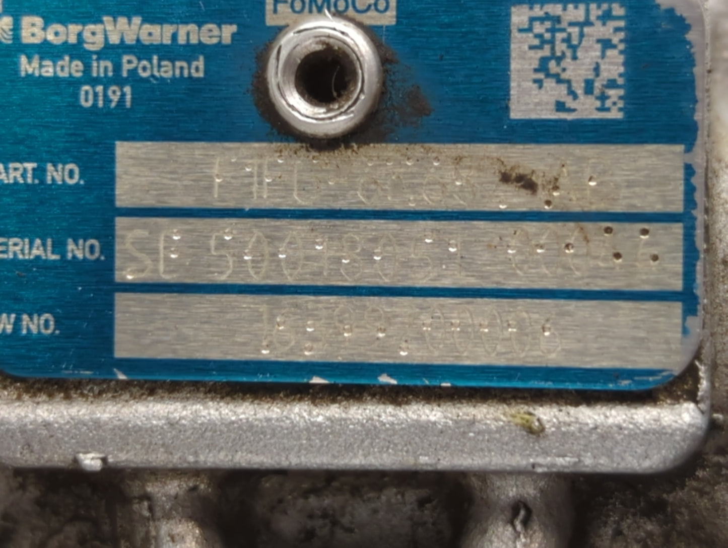 2014 Ford Fusion Turbocharger Turbo Charger Super Charger Supercharger - Oemusedautoparts1.com