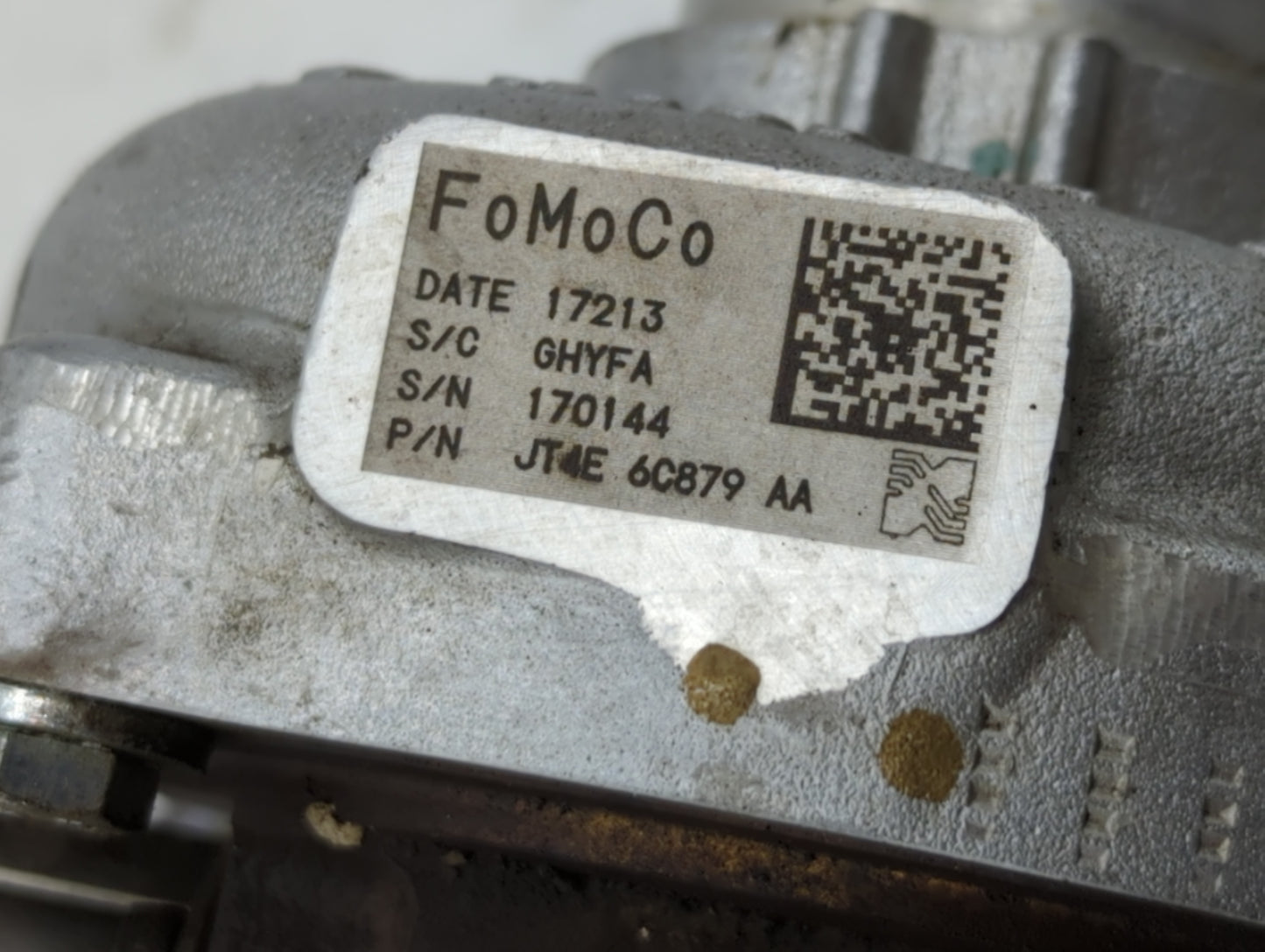 2018 Ford F-150 Turbocharger Turbo Charger Super Charger Supercharger - Oemusedautoparts1.com