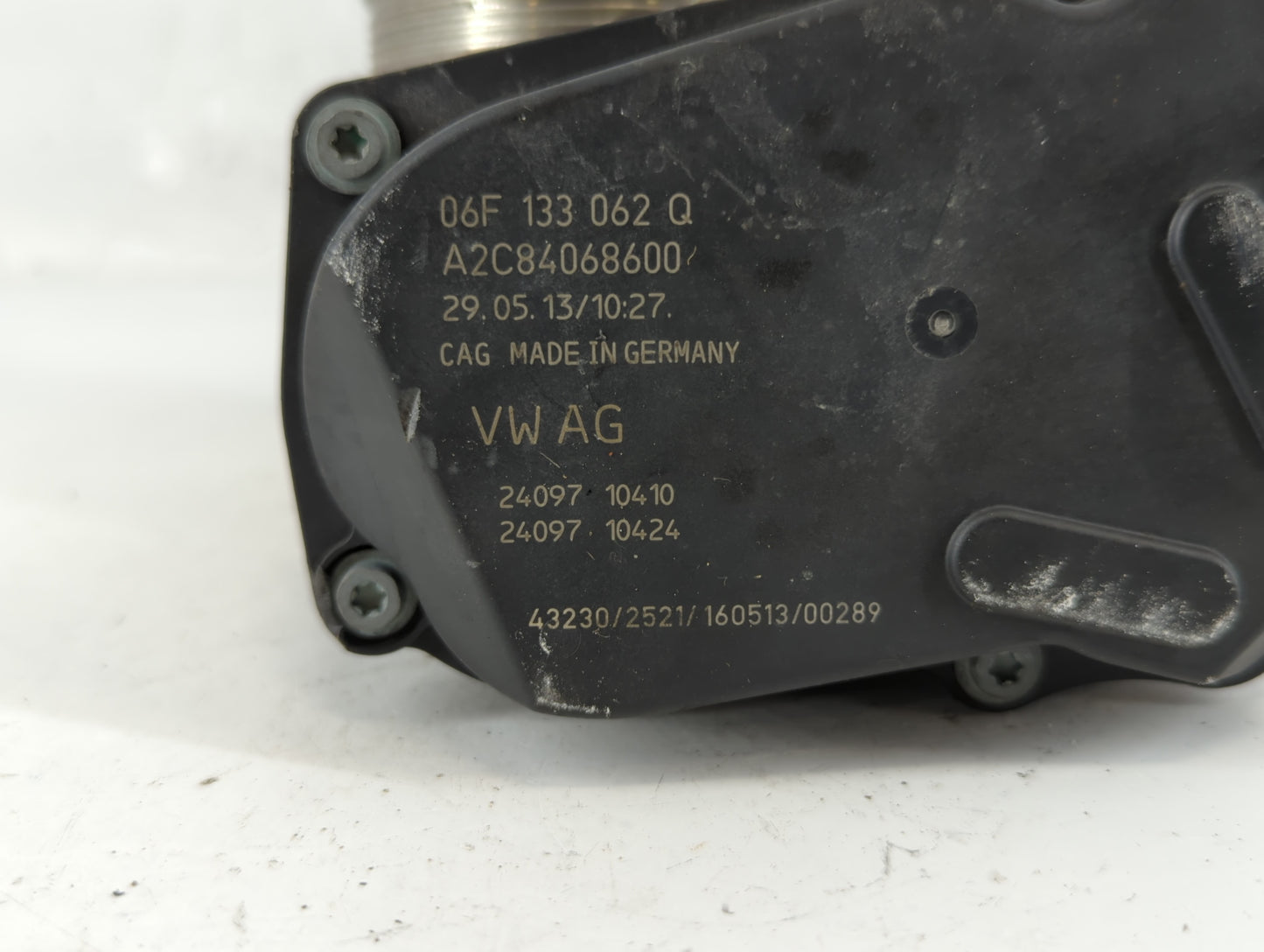 2006-2018 Audi A3 Throttle Body P/N:A2C53390403 06F 133 062 Q Fits OEM Used Auto Parts - Oemusedautoparts1.com