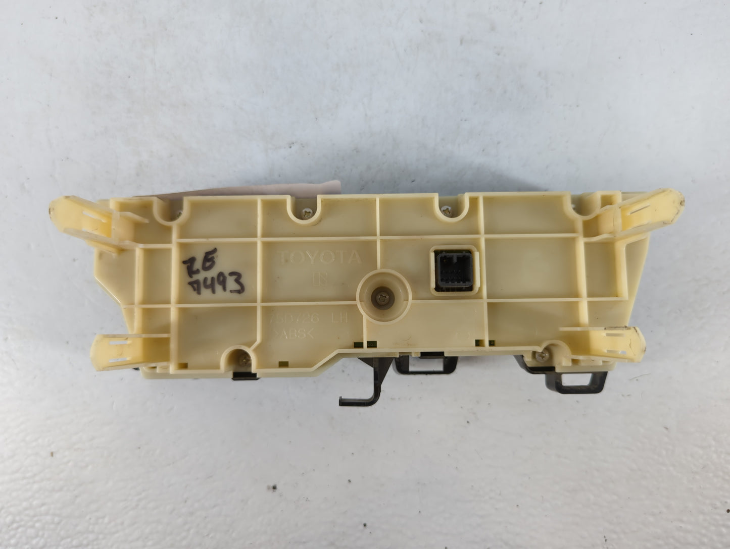 2008 Dodge Ram 1500 Climate Control Module Temperature AC/Heater Replacement P/N:75D726 Fits Fits 2009 2010 2011 OEM Used Auto Parts - Oemusedautoparts1.com