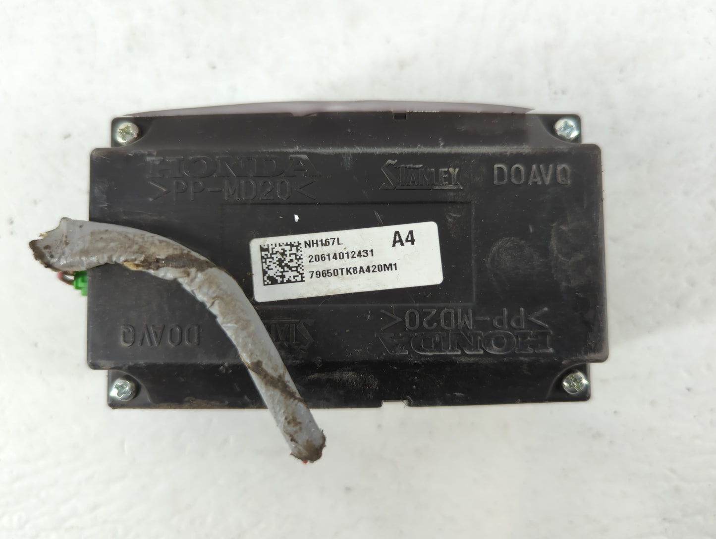 2011-2017 Honda Odyssey Climate Control Module Temperature AC/Heater Replacement P/N:20614012431 NH167L Fits OEM Used Auto Parts - Oemusedautoparts1.com