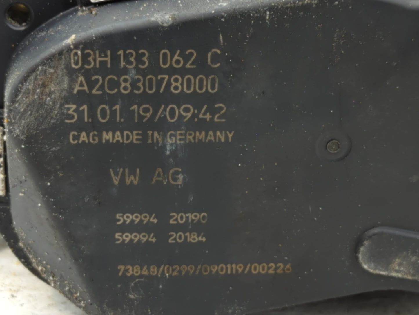 2018-2022 Volkswagen Atlas Throttle Body P/N:1563490 1563487 Fits OEM Used Auto Parts - Oemusedautoparts1.com