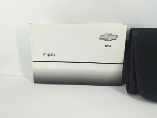 2006 Chevrolet Impala Owners Manual Book Guide OEM Used Auto Parts