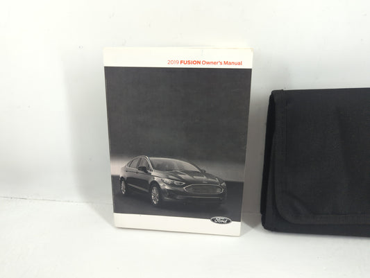 2019 Ford Fusion Owners Manual Book Guide P/N:KE5J 19A321 AA OEM Used Auto Parts