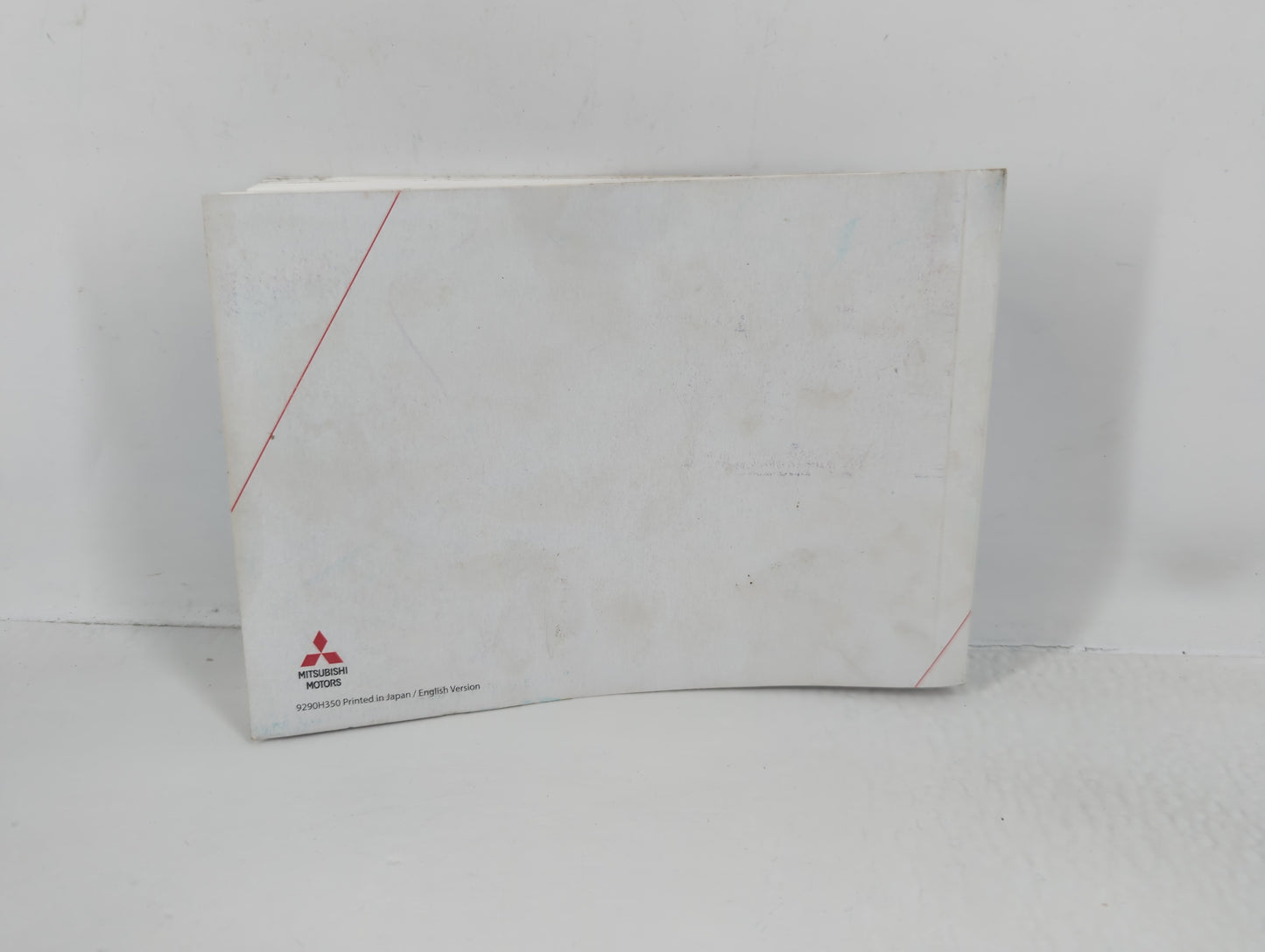 2017 Mitsubishi Lancer Owners Manual Book Guide P/N:9290H350 OEM Used Auto Parts - Oemusedautoparts1.com
