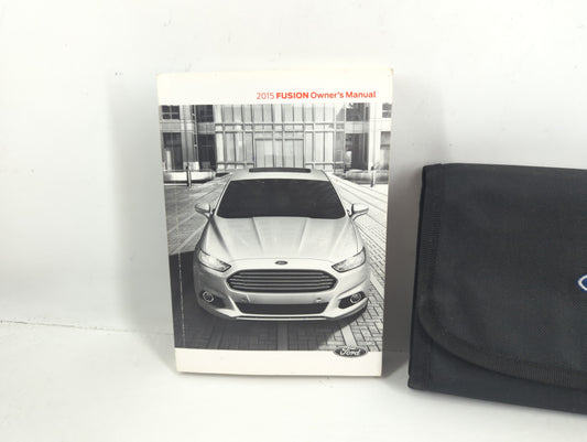 2015 Ford Fusion Owners Manual Book Guide P/N:FE5J 19A321 AB OEM Used Auto Parts