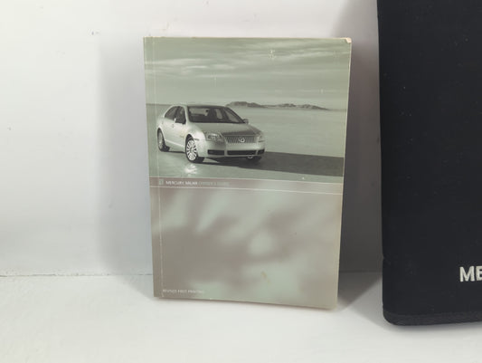 2007 Mercury Milan Owners Manual Book Guide P/N:PM7N7J-19A321-AA OEM Used Auto Parts