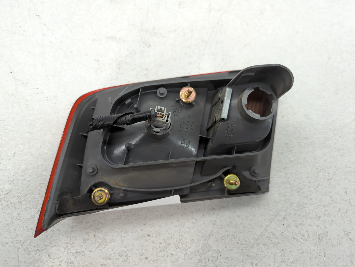 2001-2002 Honda Civic Tail Light Assembly Driver Left OEM Fits Fits 2001 2002 2003 OEM Used Auto Parts - Oemusedautoparts1.com