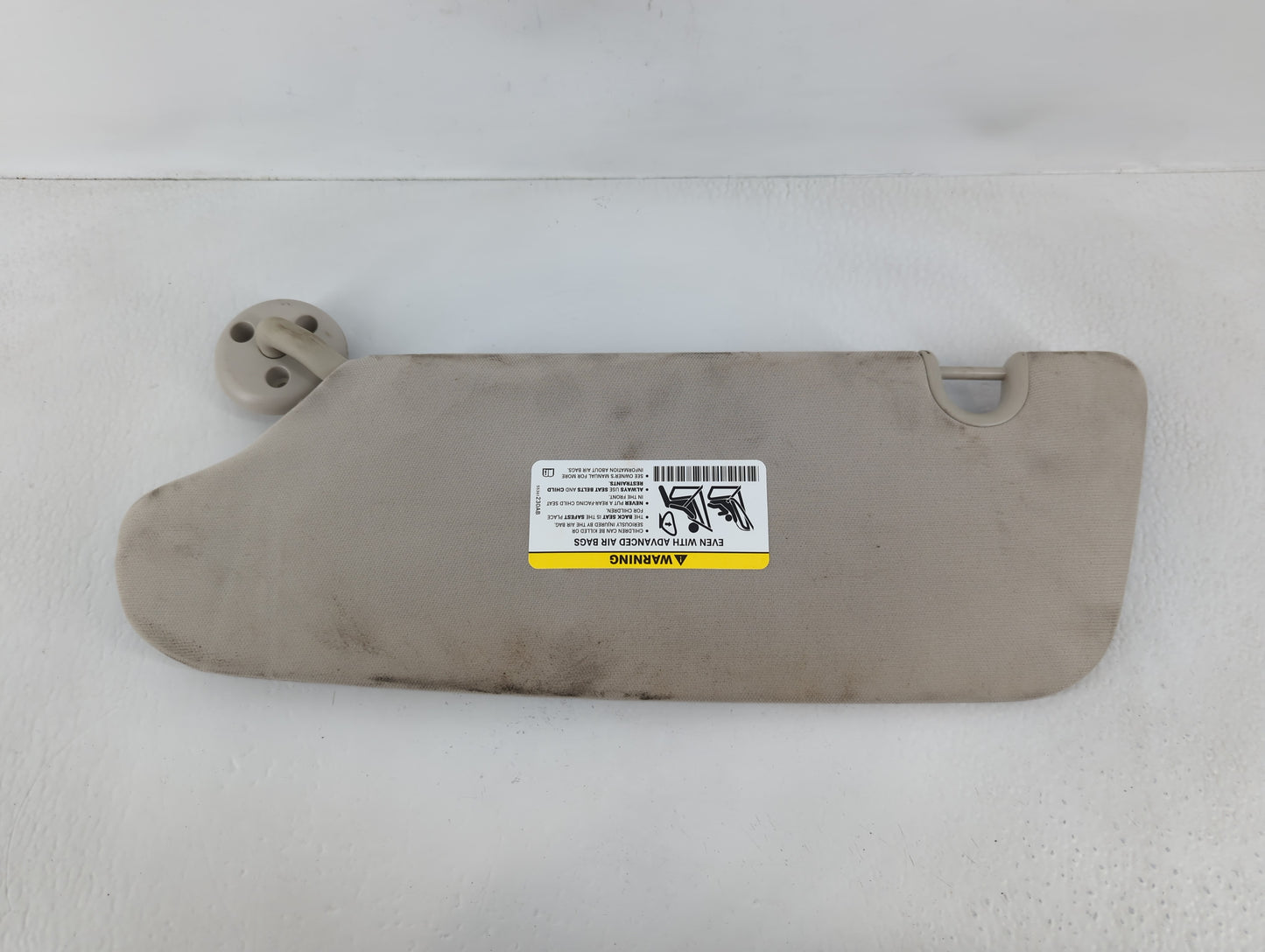 2010 Dodge Caravan Sun Visor Shade Replacement Passenger Right Mirror Fits Fits 2008 2009 OEM Used Auto Parts - Oemusedautoparts1.com