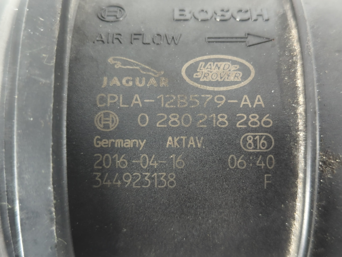 2013-2019 Jaguar Xj Mass Air Flow Meter Maf - Oemusedautoparts1.com
