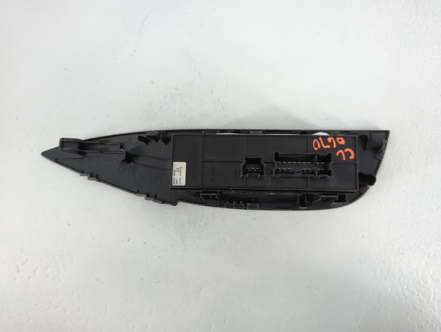 2014-2020 Nissan Rogue Master Power Window Switch Replacement Driver Side Left P/N:25401 4BA5A Fits OEM Used Auto Parts - Oemusedautoparts1.com