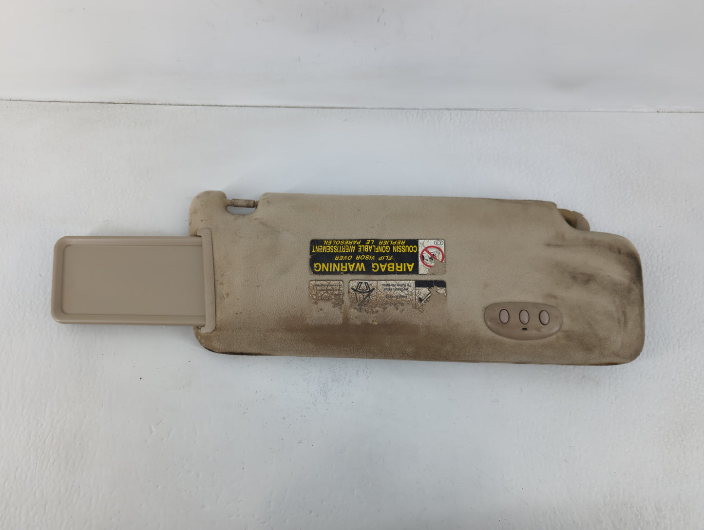 2000 Lexus Rx300 Sun Visor Shade Replacement Passenger Right Mirror Fits OEM Used Auto Parts - Oemusedautoparts1.com