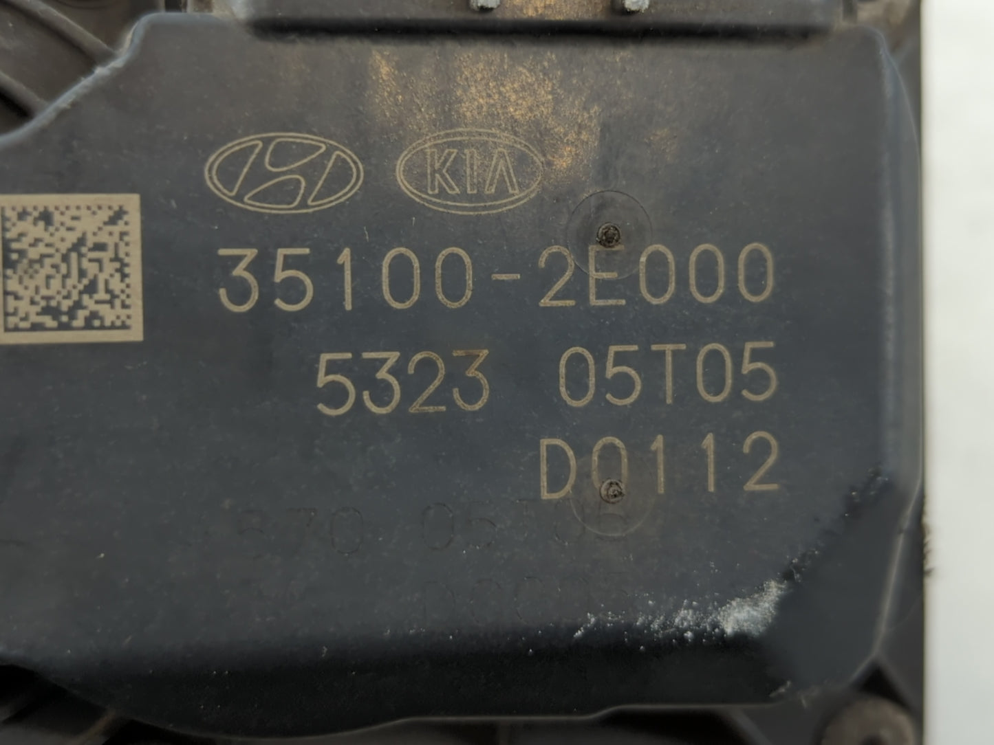 2011-2020 Hyundai Elantra Throttle Body P/N:35100-2E000 Fits Fits 2011 2012 2013 2014 2015 2016 2017 2018 2019 2020 2021 OEM Used Auto Parts - Oemusedautoparts1.com