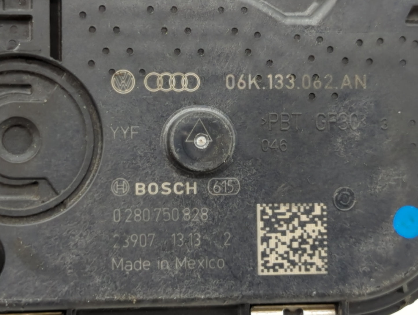 2018-2022 Volkswagen Tiguan Throttle Body P/N:06K133062AN Fits Fits 2018 2019 2020 2021 2022 OEM Used Auto Parts - Oemusedautoparts1.com