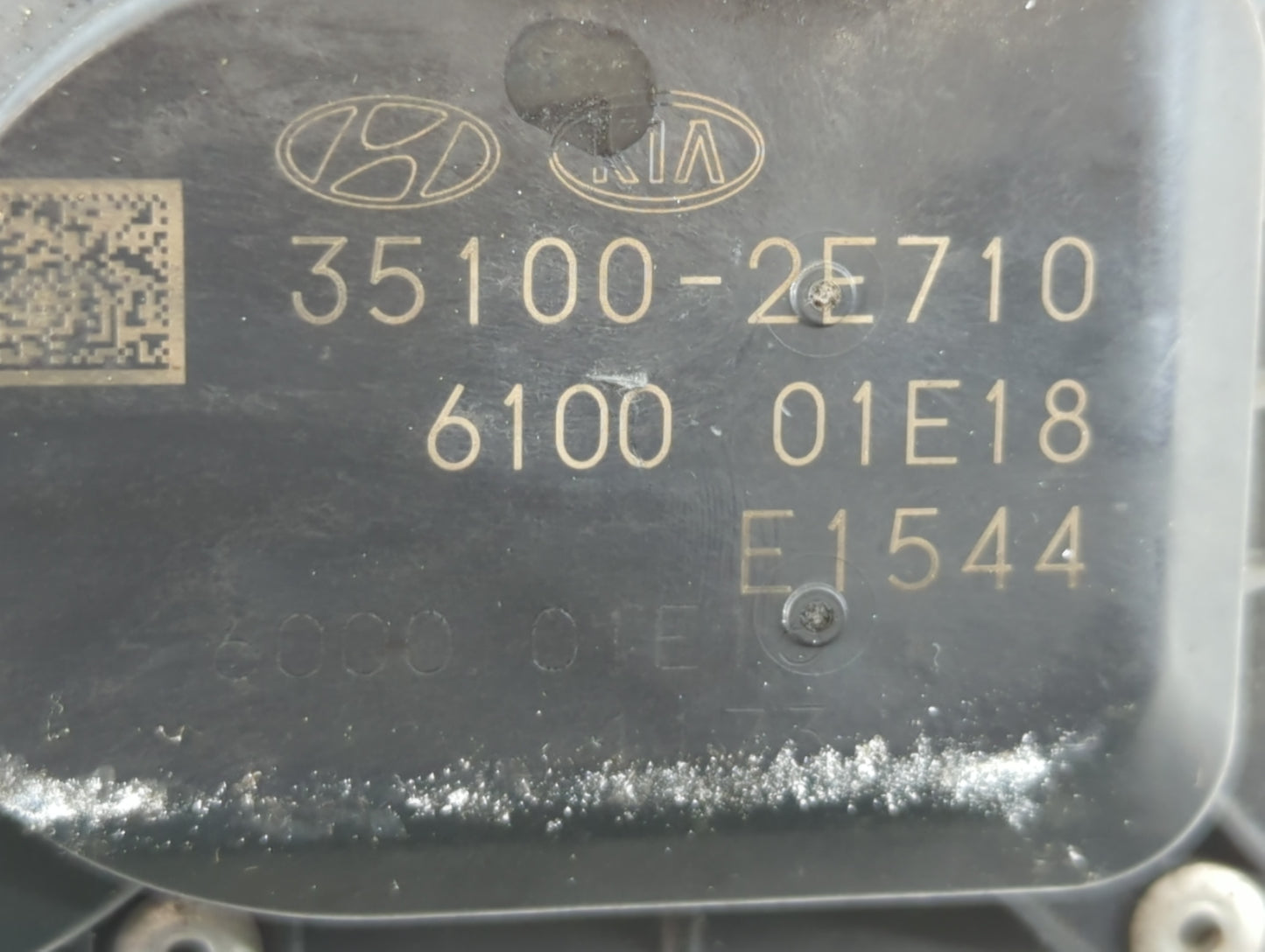 2020-2022 Kia Forte Throttle Body P/N:35100-2E710 Fits Fits 2020 2021 2022 OEM Used Auto Parts - Oemusedautoparts1.com