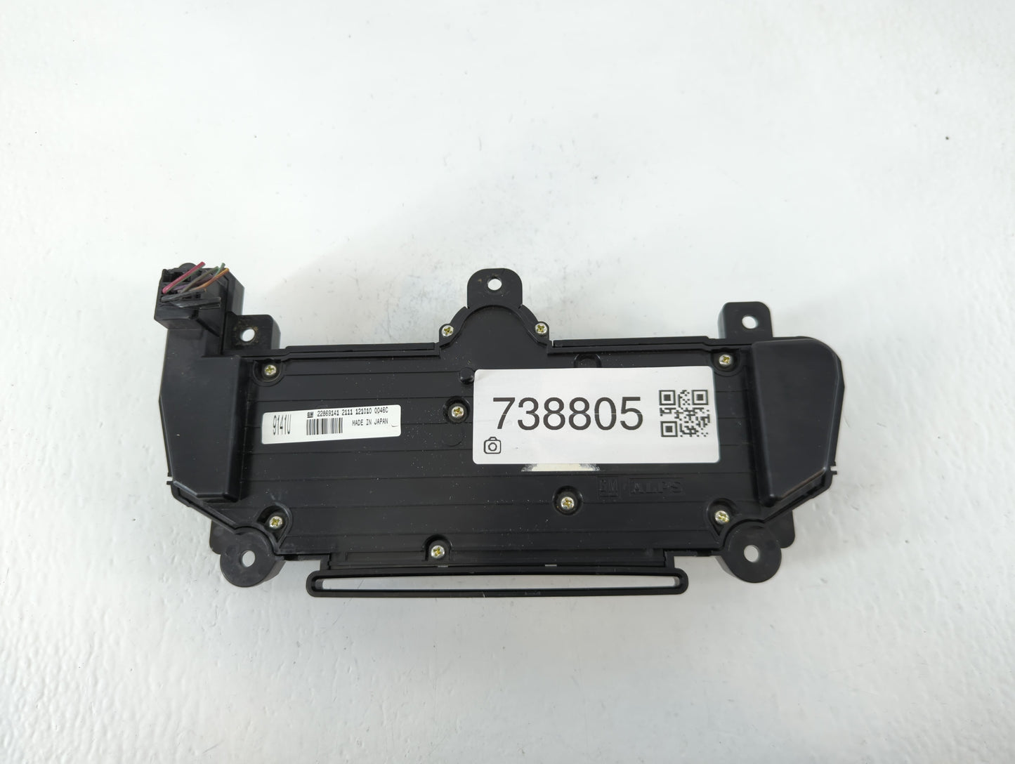 2012-2013 Buick Regal Radio AM FM Cd Player Receiver Replacement P/N:22869141 Fits Fits 2012 2013 OEM Used Auto Parts - Oemusedautoparts1.com
