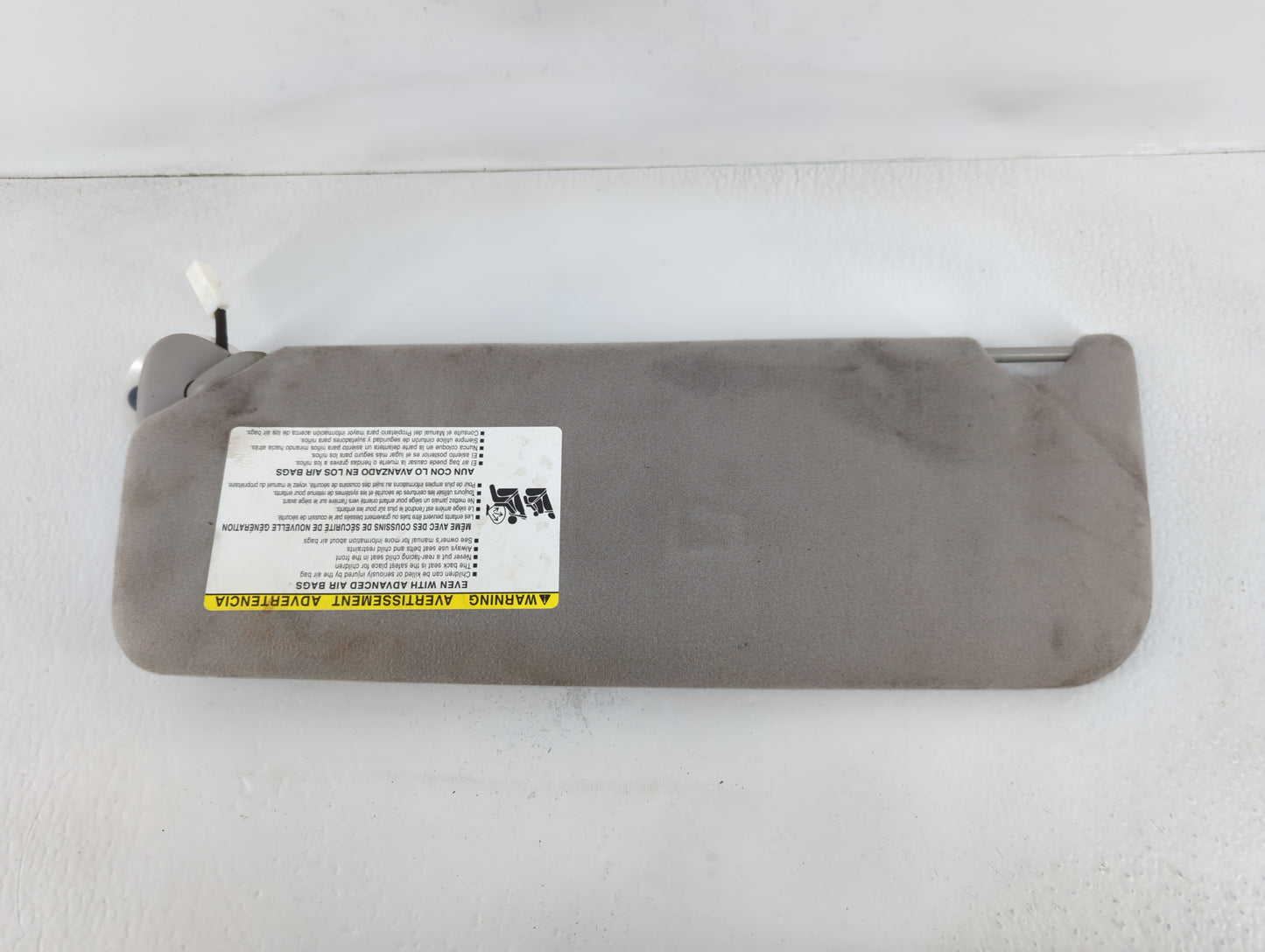 2005-2010 Toyota Sienna Sun Visor Shade Replacement Passenger Right Mirror Fits Fits 2005 2006 2007 2008 2009 2010 OEM Used Auto Parts - Oemusedautoparts1.com