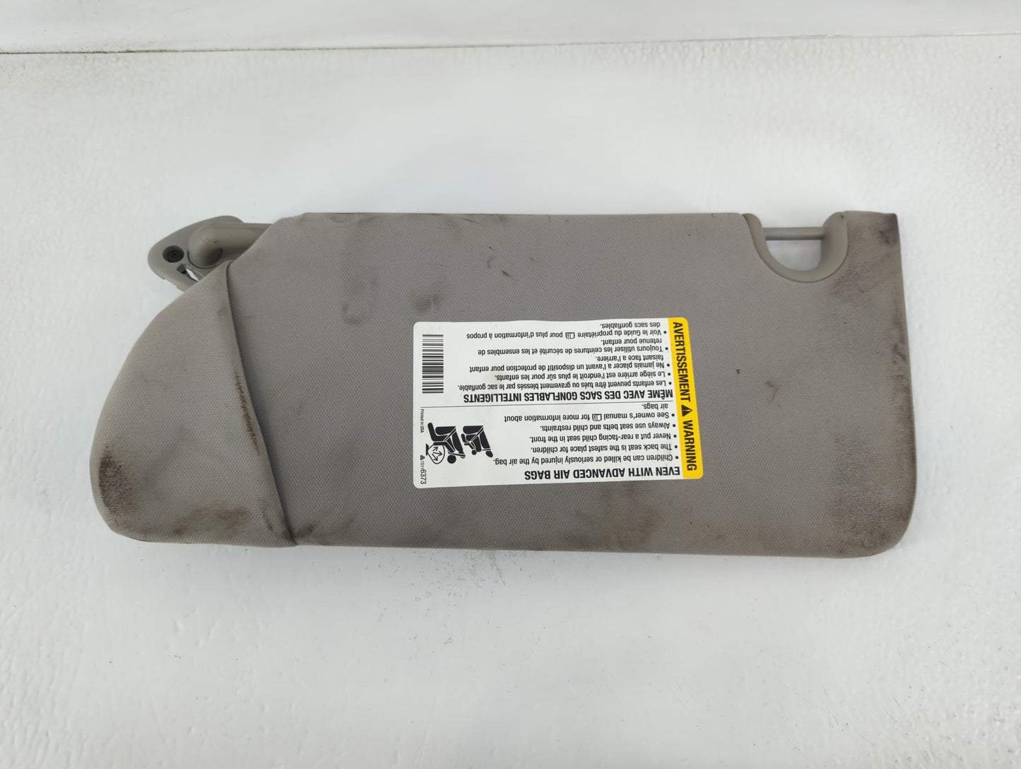 2006-2011 Buick Lucerne Sun Visor Shade Replacement Passenger Right Mirror Fits Fits 2006 2007 2008 2009 2010 2011 OEM Used Auto Parts - Oemusedautoparts1.com