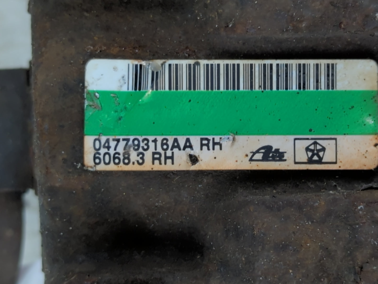 2001-2006 Dodge Stratus Front Passenger Right Brake Caliper - Oemusedautoparts1.com