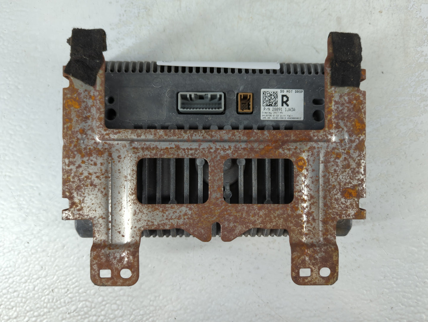 Keychain Infiniti Information Display Screen Black - Oemusedautoparts1.com