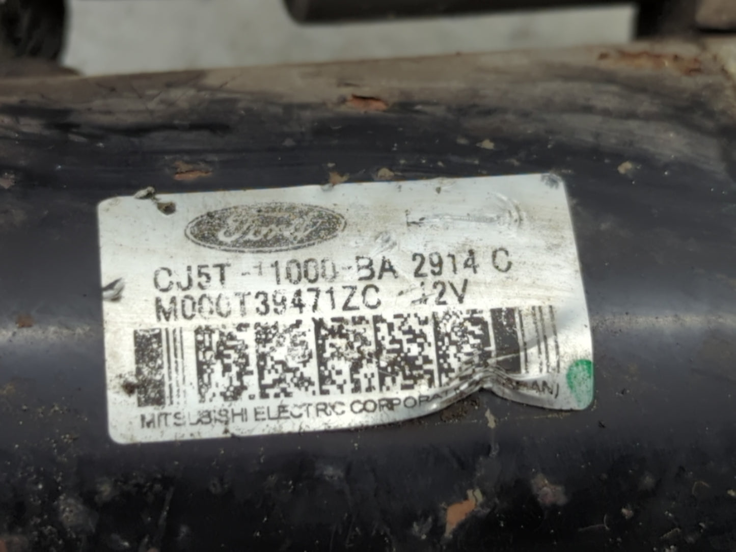 2013-2016 Ford Escape Car Starter Motor Solenoid OEM P/N:CJ5T-11000-BA Fits Fits 2013 2014 2015 2016 OEM Used Auto Parts - Oemusedautoparts1.com