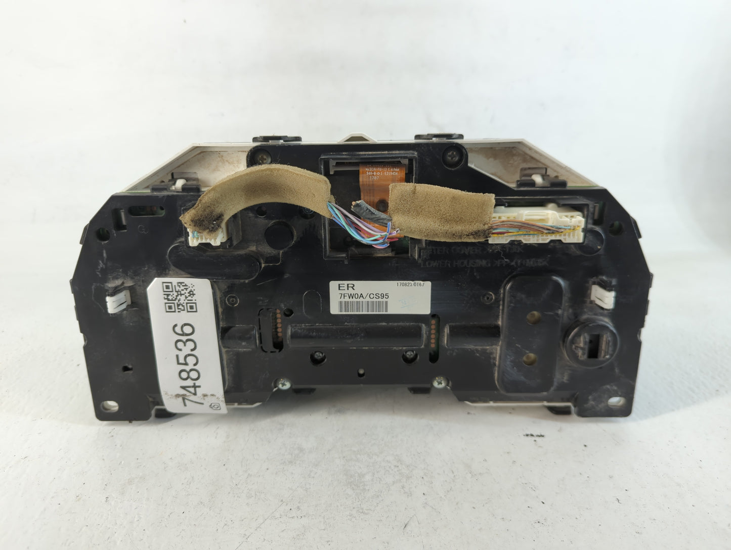 2018 Nissan Rogue Instrument Cluster Speedometer Gauges P/N:1708230167 7FW0A/CS95 Fits OEM Used Auto Parts - Oemusedautoparts1.com