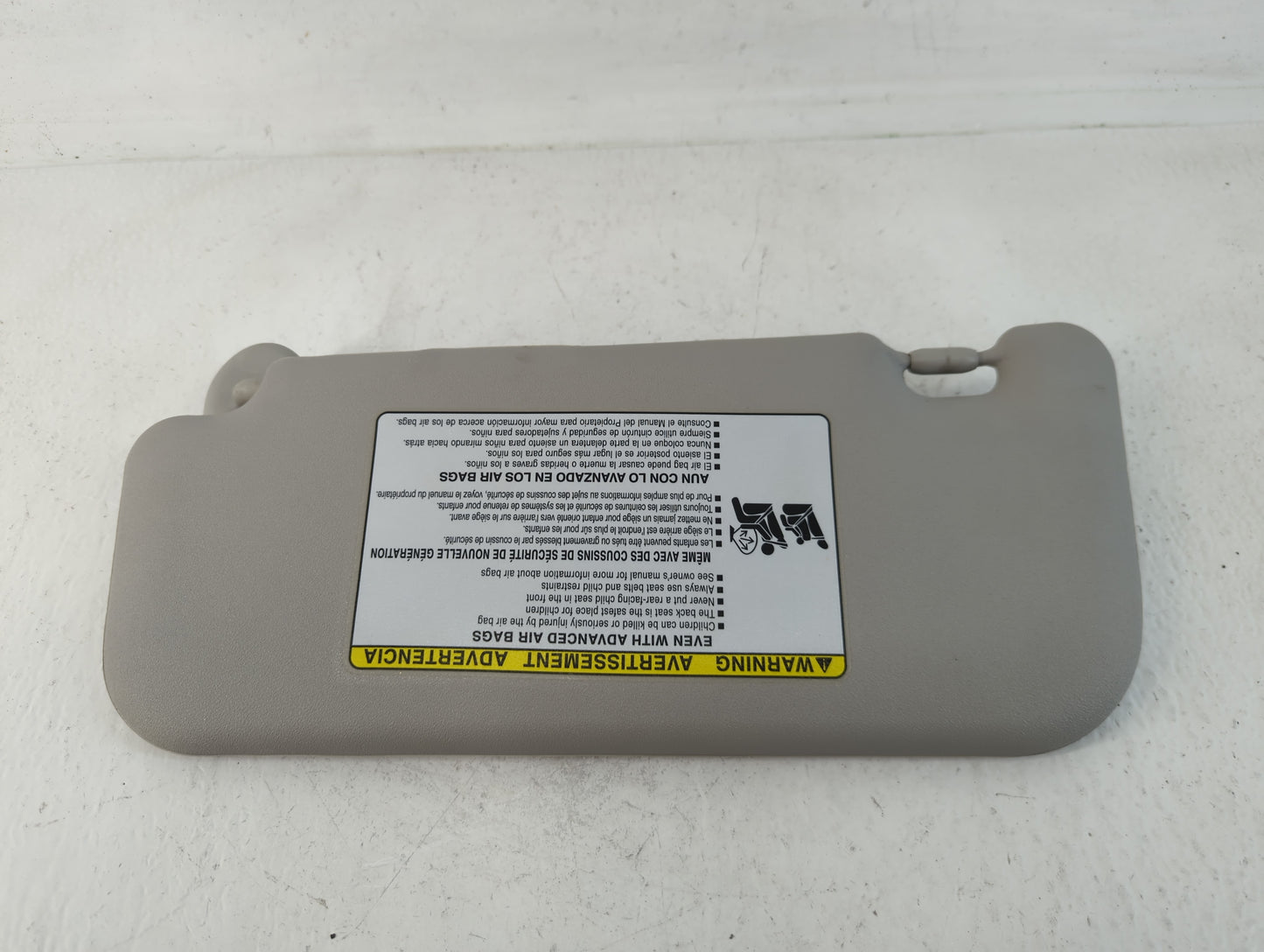 2009-2013 Toyota Corolla Sun Visor Shade Replacement Passenger Right Mirror Fits Fits 2009 2010 2011 2012 2013 OEM Used Auto Parts - Oemusedautoparts1.com