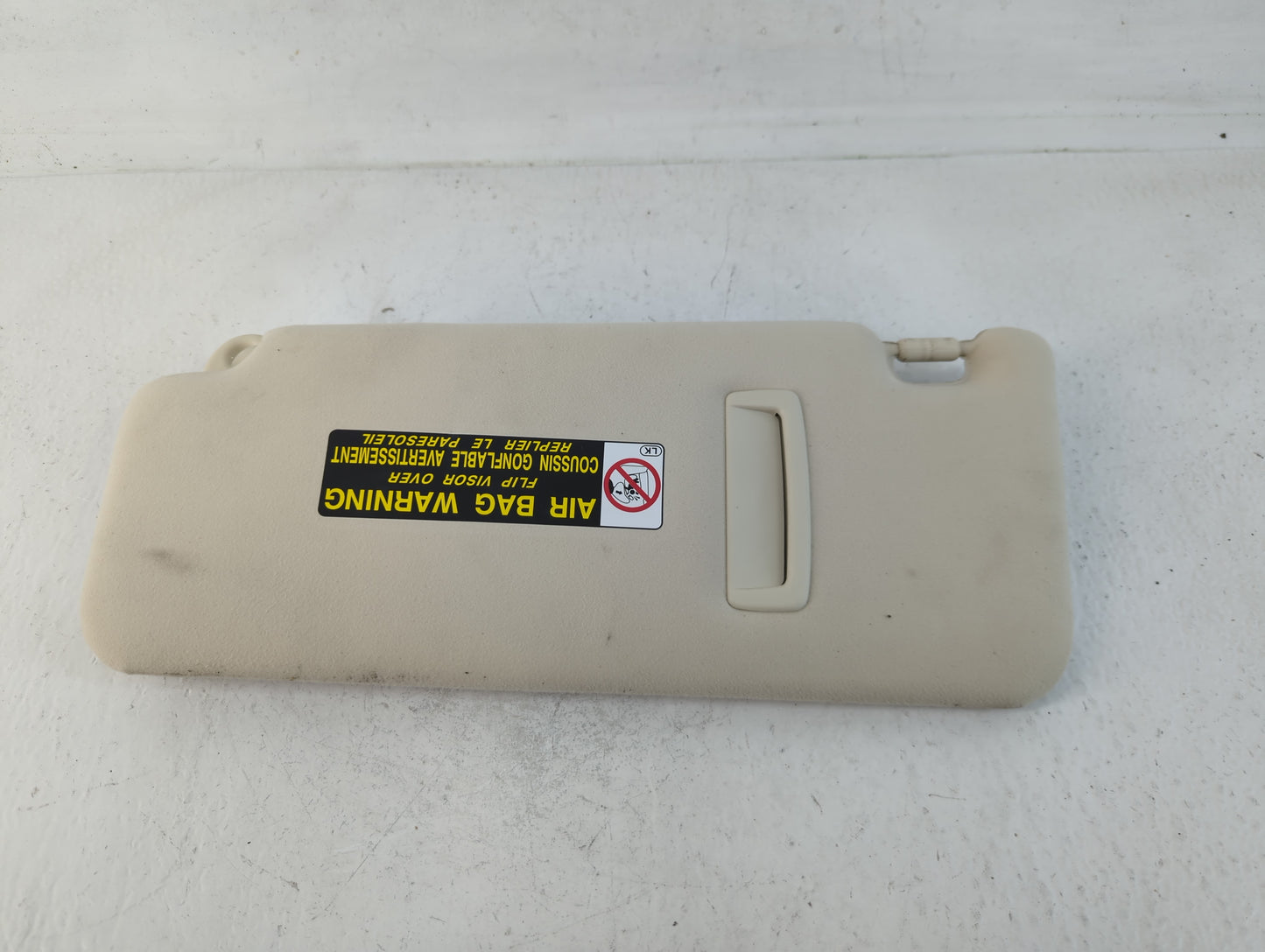 2007-2009 Lexus Is250 Sun Visor Shade Replacement Passenger Right Mirror Fits Fits 2007 2008 2009 OEM Used Auto Parts - Oemusedautoparts1.com