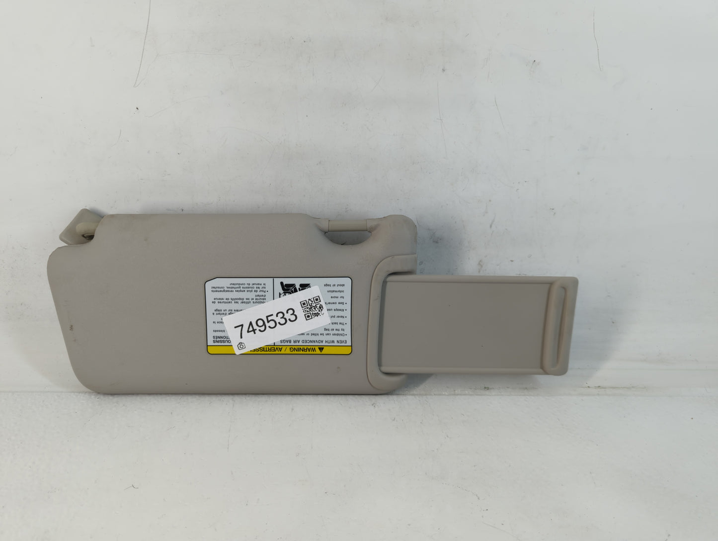 2015-2019 Nissan Micra Sun Visor Shade Replacement Passenger Right Mirror Fits Fits 2015 2016 2017 2018 2019 OEM Used Auto Parts - Oemusedautoparts1.com