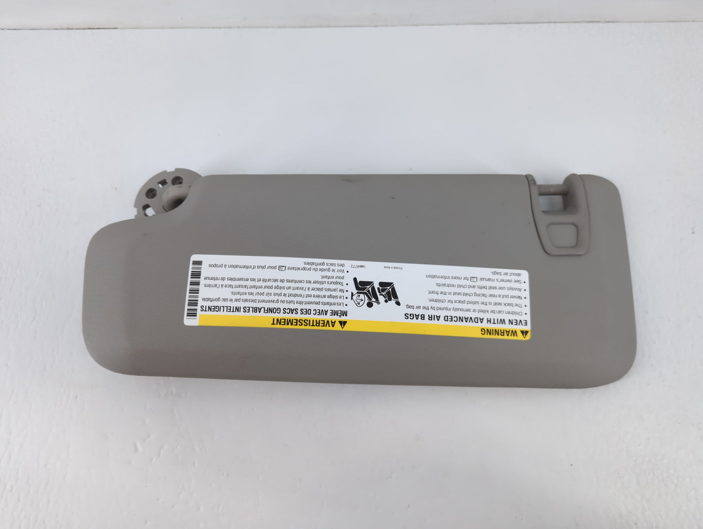 2011-2016 Chevrolet Cruze Sun Visor Shade Replacement Passenger Right Mirror Fits Fits 2011 2012 2013 2014 2015 2016 OEM Used Auto Parts - Oemusedautoparts1.com