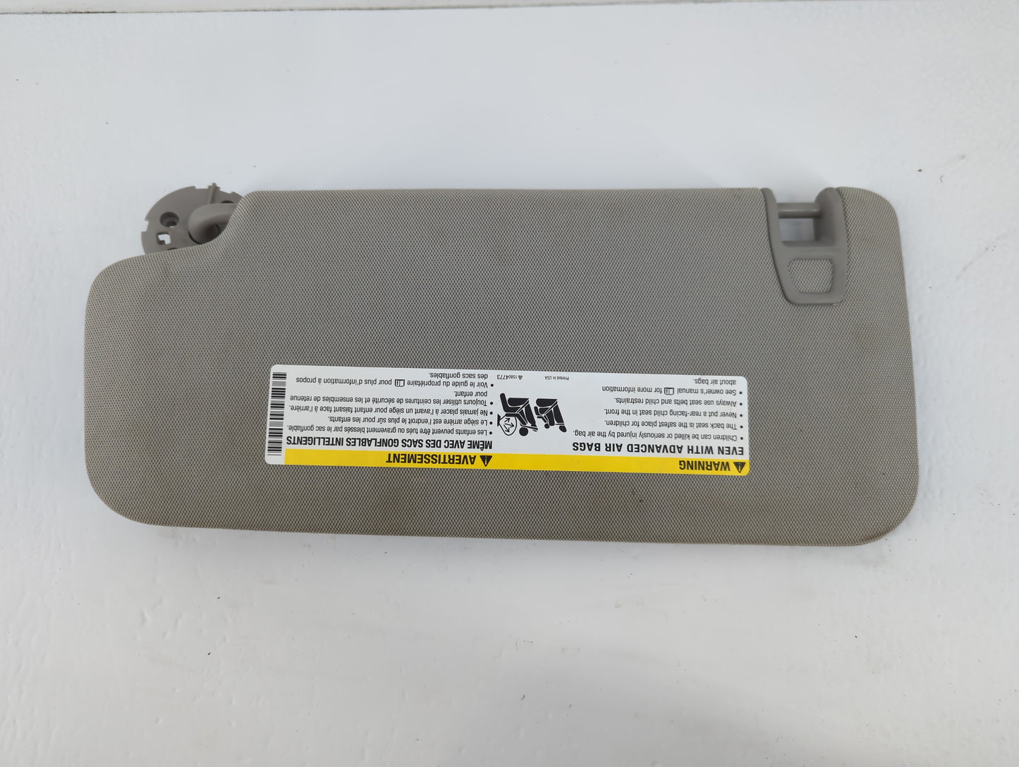 2013-2015 Chevrolet Trax Sun Visor Shade Replacement Passenger Right Mirror Fits Fits 2013 2014 2015 2016 2017 2018 2019 2020 2021 OEM Used Auto Parts - Oemusedautoparts1.com