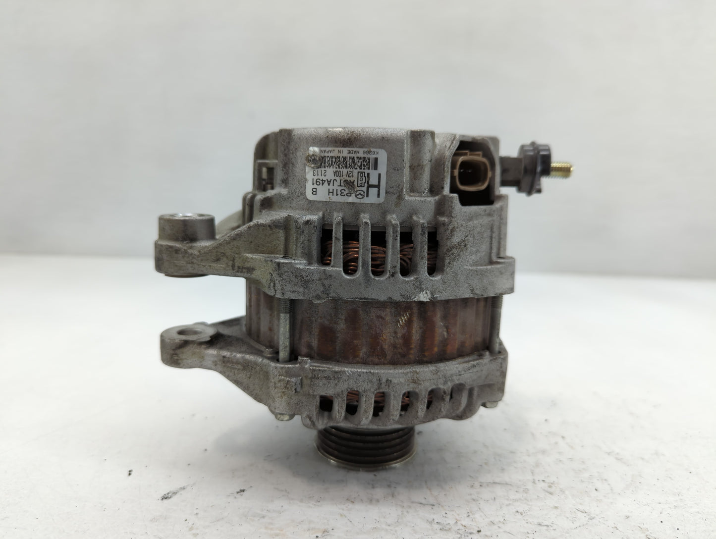 2022 Mazda Miata Alternator Replacement Generator Charging Assembly Engine OEM P/N:12V 100A 2113 TJA491 Fits OEM Used Auto Parts - Oemusedautoparts1.com