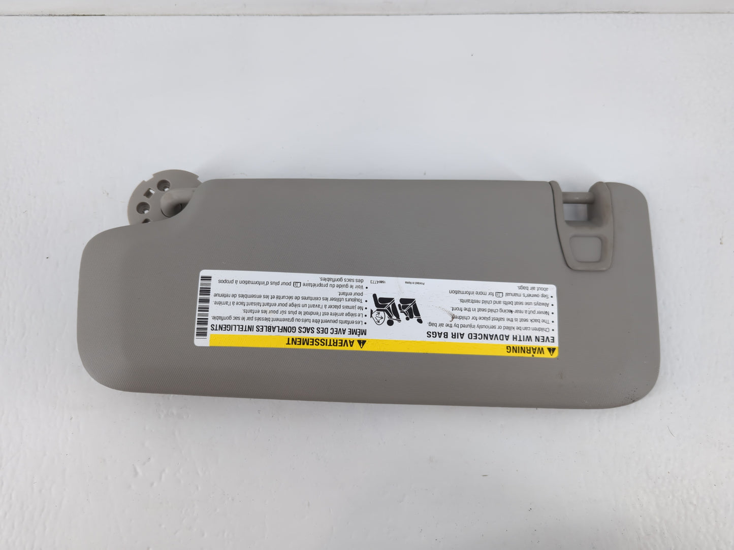 2011-2016 Chevrolet Cruze Sun Visor Shade Replacement Passenger Right Mirror Fits Fits 2011 2012 2013 2014 2015 2016 OEM Used Auto Parts - Oemusedautoparts1.com