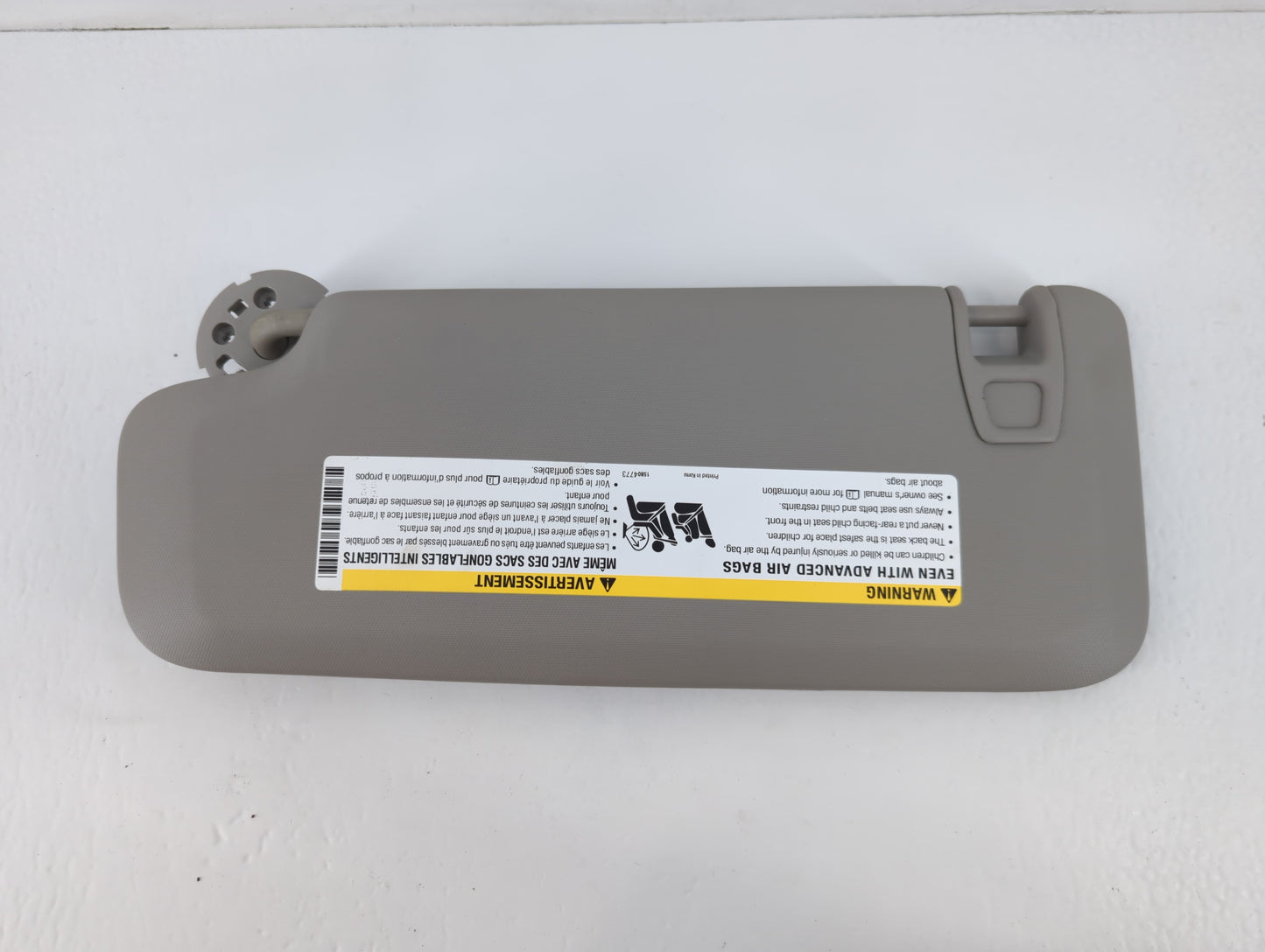 2011-2016 Chevrolet Cruze Sun Visor Shade Replacement Passenger Right Mirror Fits Fits 2011 2012 2013 2014 2015 2016 OEM Used Auto Parts - Oemusedautoparts1.com