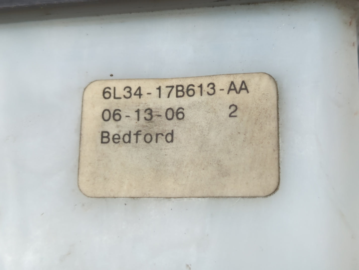 1998-2006 Ford F-150 Windshield Washer Fluid Reservoir Bottle Oem - Oemusedautoparts1.com