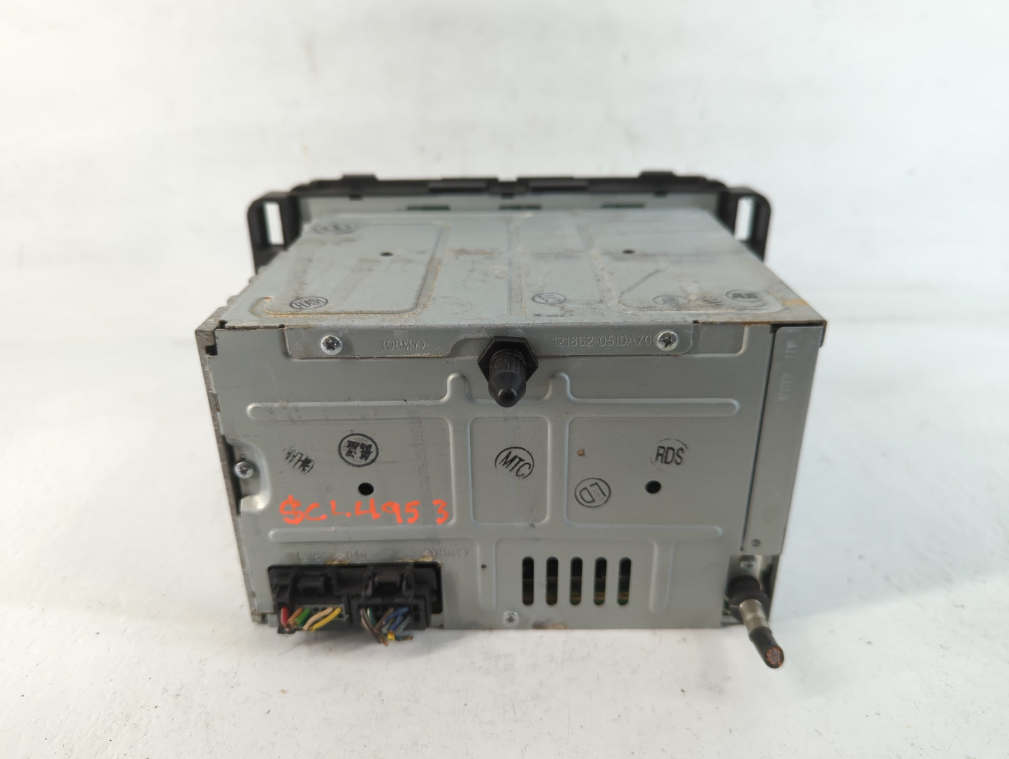 2008 Saturn Vue Radio AM FM Cd Player Receiver Replacement P/N:25956992 Fits OEM Used Auto Parts - Oemusedautoparts1.com