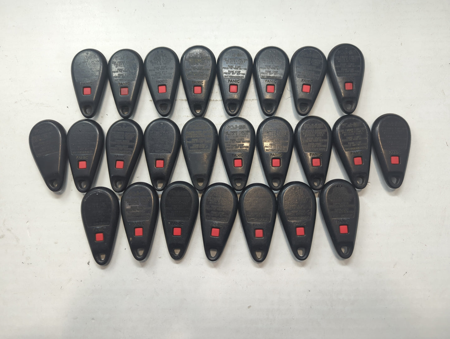 Lot of 25 Subaru Keyless Entry Remote Fob CWTWB1U819 | NHVWB1U711 - Oemusedautoparts1.com