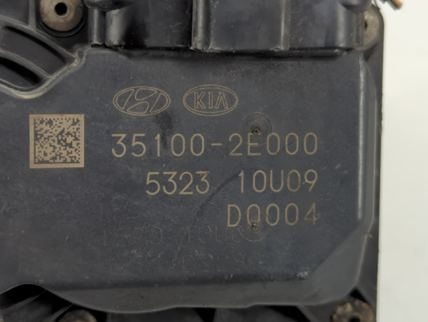 2011-2020 Hyundai Elantra Throttle Body P/N:5323 10U09 35100-2E000 Fits OEM Used Auto Parts - Oemusedautoparts1.com