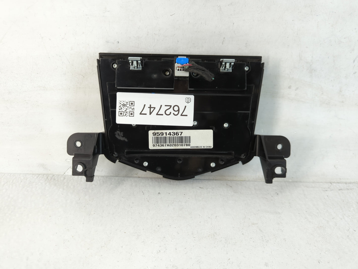 2012 Chevrolet Cruze Climate Control Module Temperature AC/Heater Replacement P/N:95914367 Fits OEM Used Auto Parts - Oemusedautoparts1.com