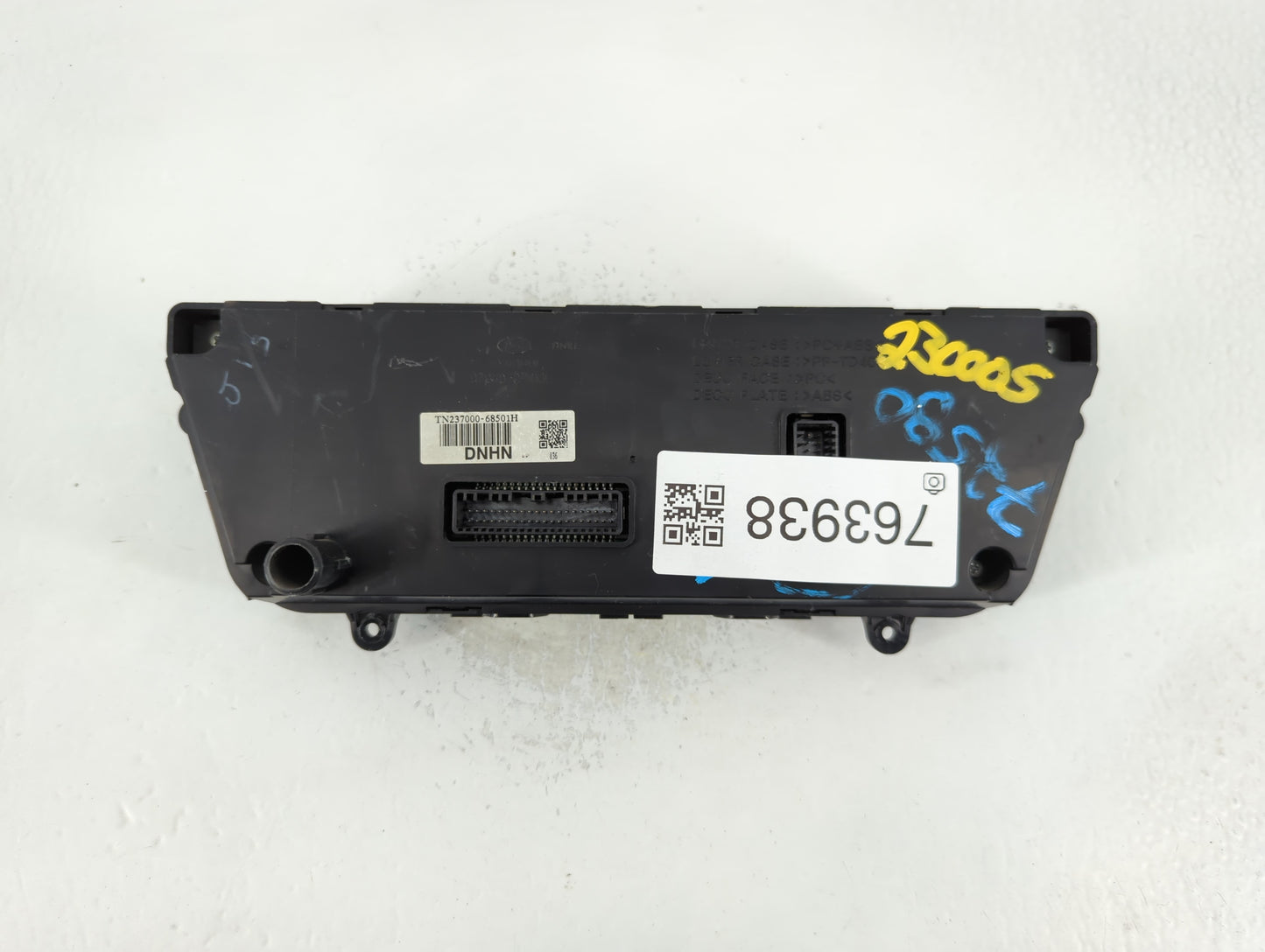 2015-2017 Hyundai Sonata Climate Control Module Temperature AC/Heater Replacement P/N:94510-C1500 Fits Fits 2015 2016 2017 OEM Used Auto Parts - Oemusedautoparts1.com