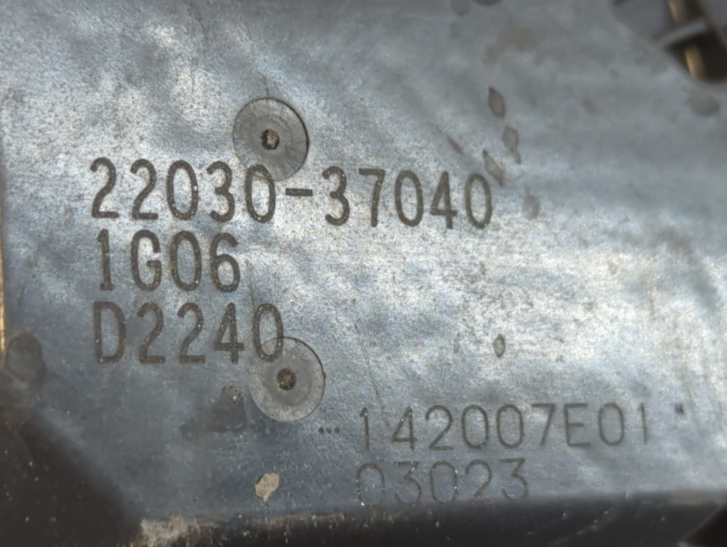 2018-2022 Toyota C-Hr Throttle Body P/N:22030-37040 Fits Fits 2013 2014 2018 2019 2020 2021 2022 OEM Used Auto Parts - Oemusedautoparts1.com