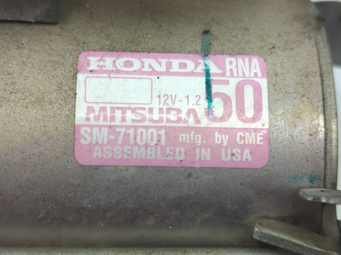 2006-2011 Honda Civic Car Starter Motor Solenoid OEM P/N:SM-71001 280-6009 Fits Fits 2006 2007 2008 2009 2010 2011 OEM Used Auto Parts - Oemusedautoparts1.com