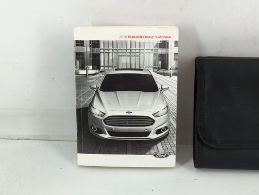 2016 Ford Fusion Owners Manual Book Guide P/N:GE5J 19A321 AA OEM Used Auto Parts