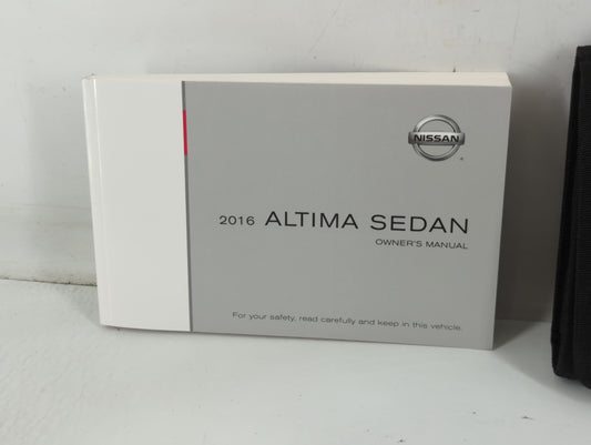 2016 Nissan Altima Owners Manual Book Guide P/N:OM16EA 0L33U1 OEM Used Auto Parts