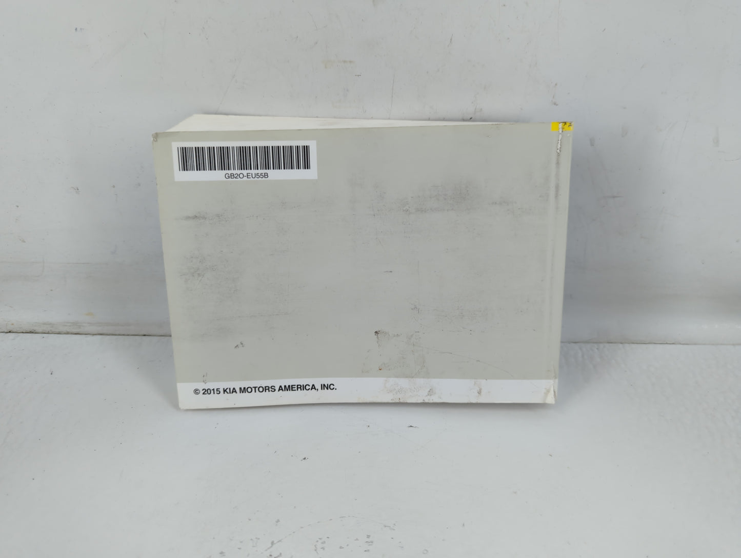 2016 Kia Soul Owners Manual Book Guide P/N:GB2O-EU55B OEM Used Auto Parts - Oemusedautoparts1.com