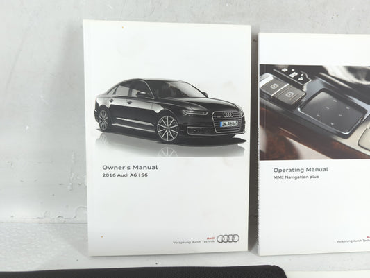 2016 Audi A6 Owners Manual Book Guide OEM Used Auto Parts
