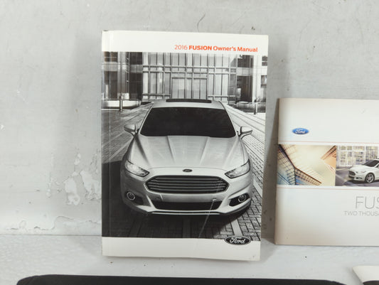 2016 Ford Fusion Owners Manual Book Guide OEM Used Auto Parts